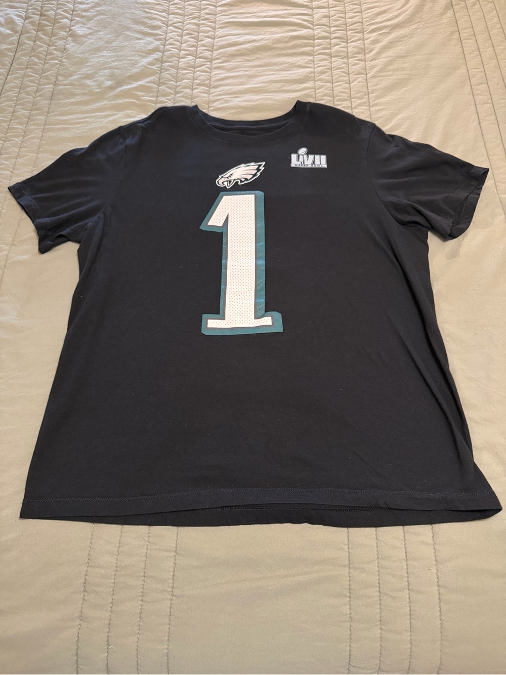 Jalen Hurts Super Bowl T Shirt (Size Large)
